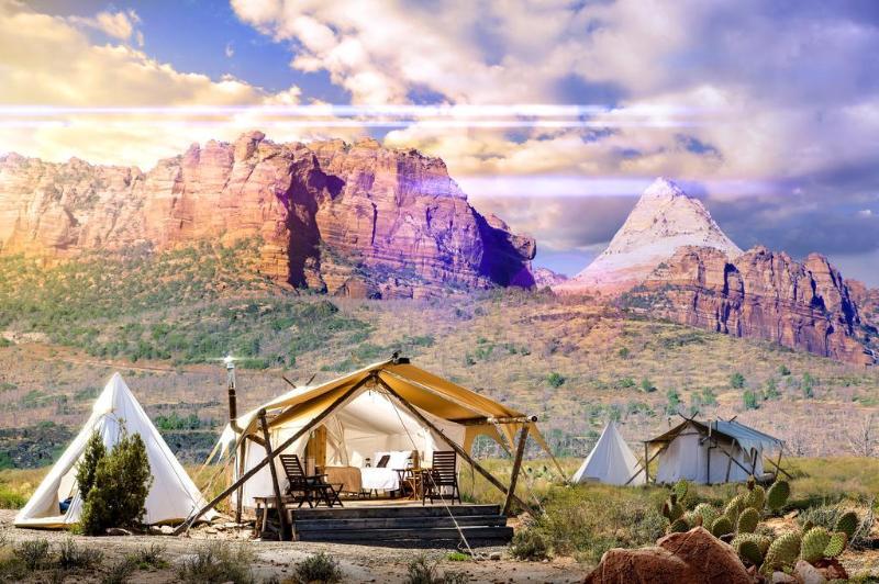 Under Canvas Zion ヴァージン エクステリア 写真